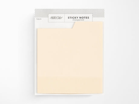 Tabbed Transparent Sticky Notes