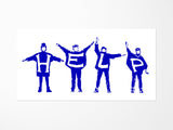 The Beatles Help! Vinyl Sticker