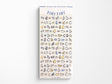 Tiny Tiny Cat Sticker Sheet