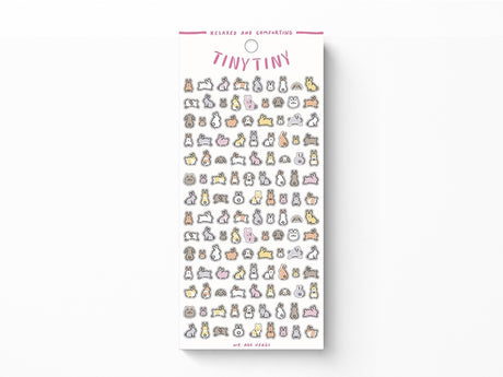 Tiny Tiny Rabbit Sticker Sheet