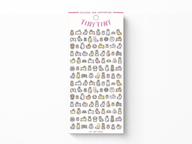 Tiny Tiny Rabbit Sticker Sheet