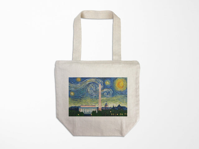 Tote Bag Washington DC Starry Night