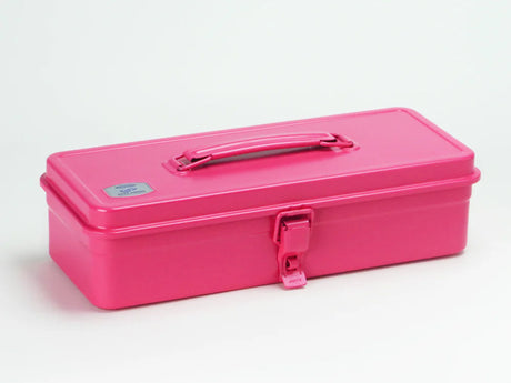 Toyo Steel Tool Box With Handle and Flat Lid