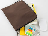 Tragen Flat Pouch - A5 Brown*