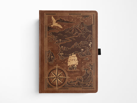 Treasure Map B5 Dot Grid Journal