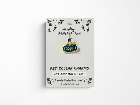 Trouble Journal Charm