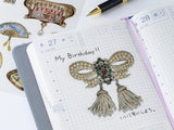 V&A Series: Almost Actual-Size Jewellery Stickers