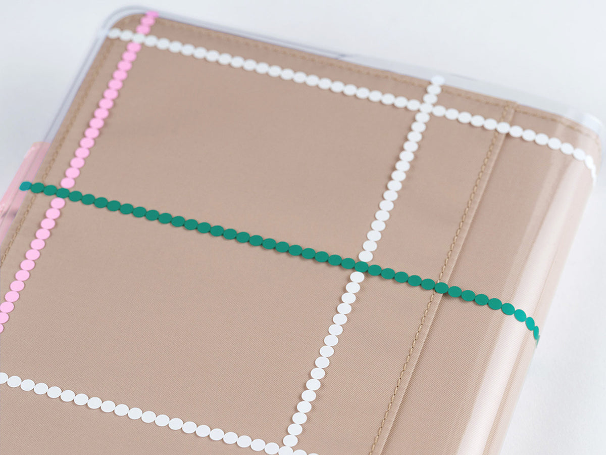 Yoshie Watanabe: Cover on Cover for A5 Size - Dotted Plaid