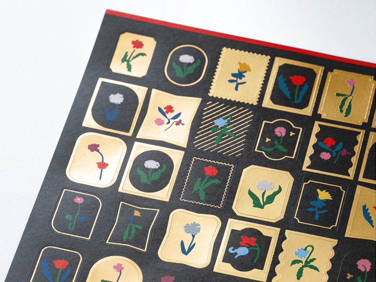 Yoshie Watanabe: Foil-Stamped Stickers - Petit Bloom