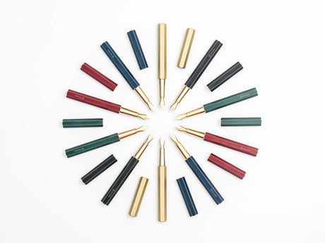 Ystudio Revolve Fountain Pen - Blue
