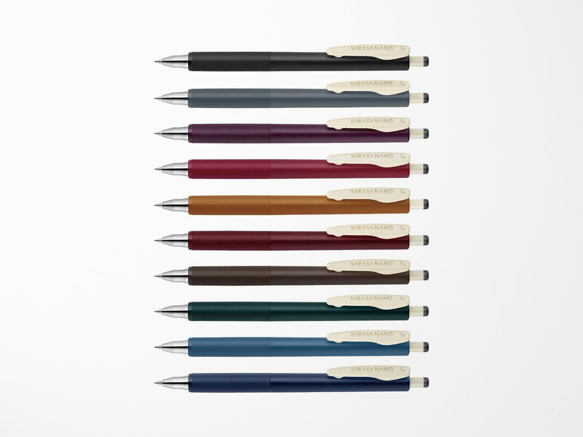 Zebra Sarasa Nano Vintage 0.3 Gel Pen