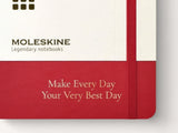 Moleskine 2027 Daily Planner - Scarlet Red Hardcover