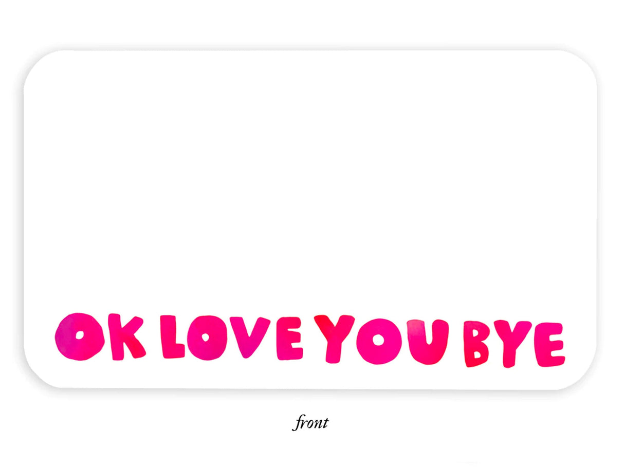 E. Frances Little Notes® - Okloveyoubye New 55 Count