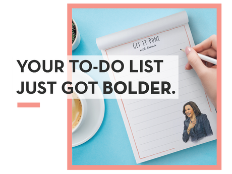 Get It Done With Michelle Obama Notepad