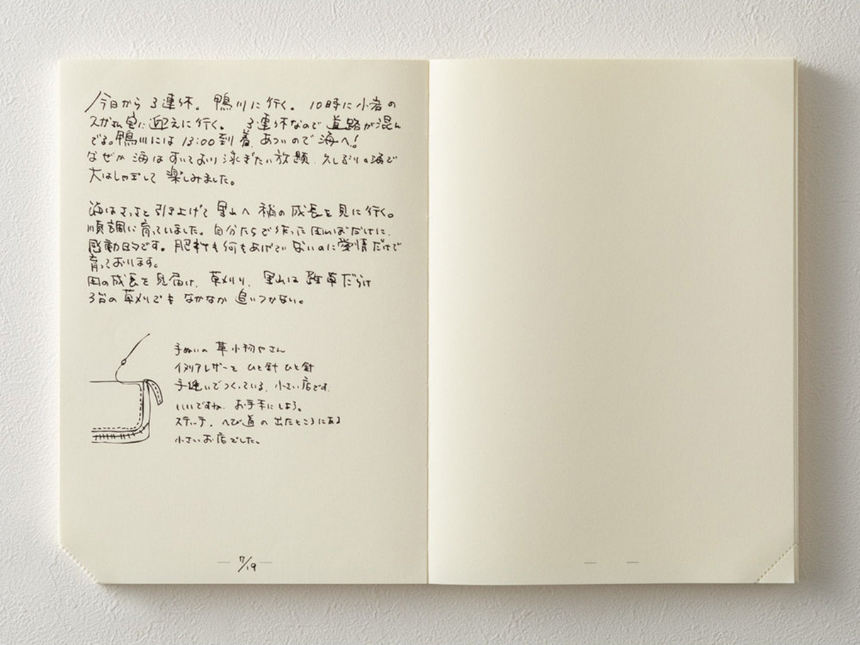 MD Notebook A5 Codex 1 Day 1 Page Blank B