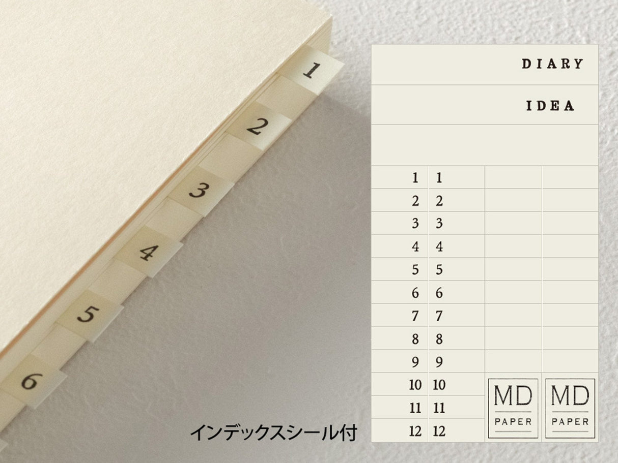 MD Notebook A5 Codex 1 Day 1 Page Dot Grid B