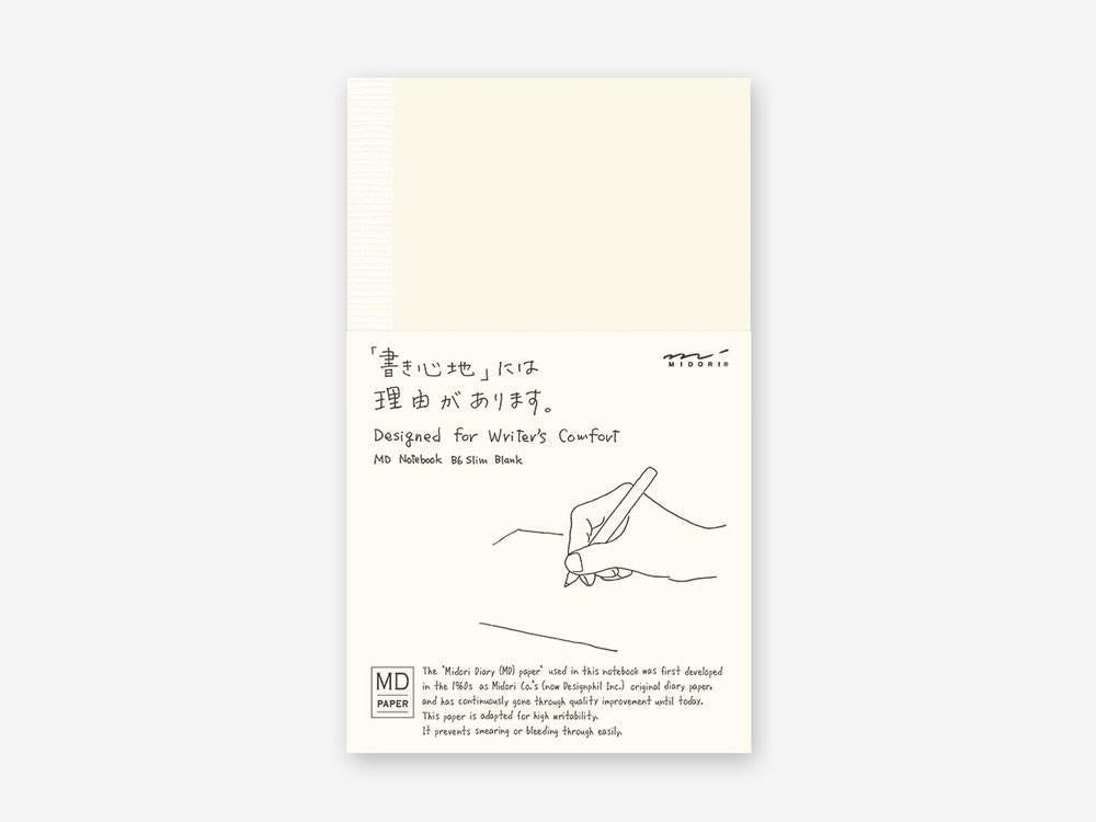 MD Notebook B6 Slim Blank B