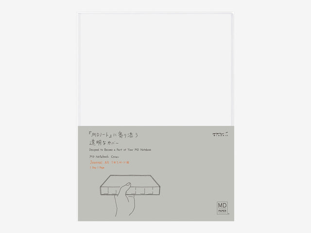 MD Notebook Cover A5 Codex 1 Day 1 Page Clear A