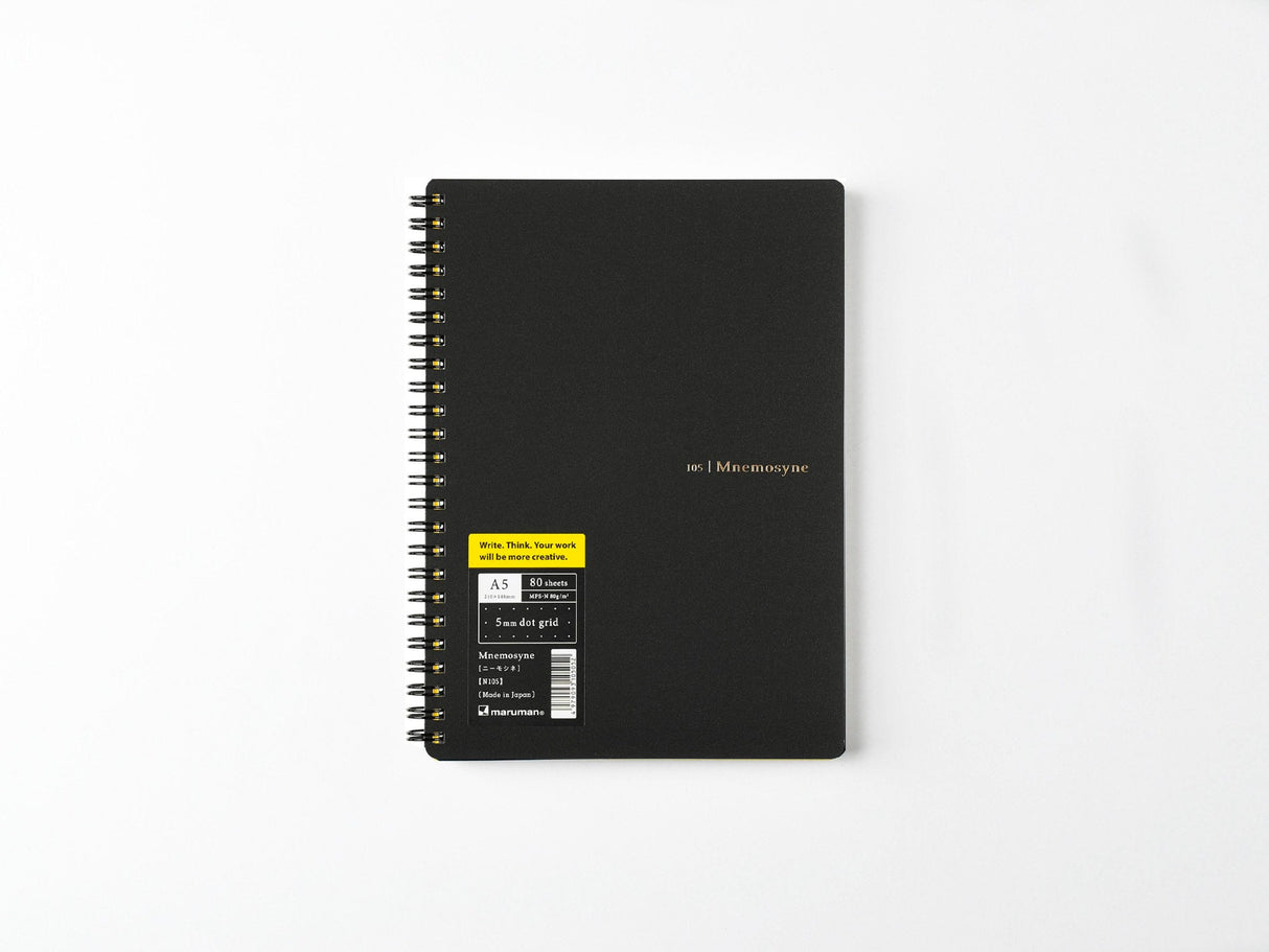 Maruman Mnemosyne Notebook 105 - A5 Dotted
