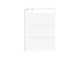 Maruman Mnemosyne Notebook N194A - B5 Lined