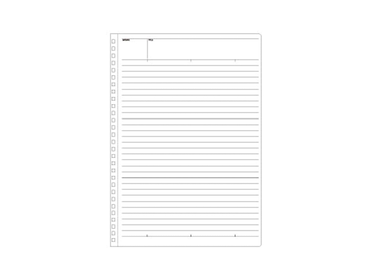 Maruman Mnemosyne Notebook N199A - A4 Lined