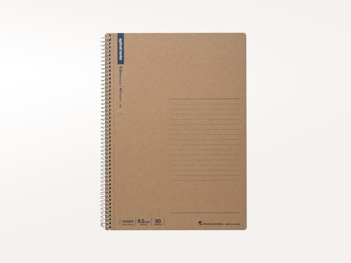 Maruman Spiral Notebook Basic B5 -40 Sheets