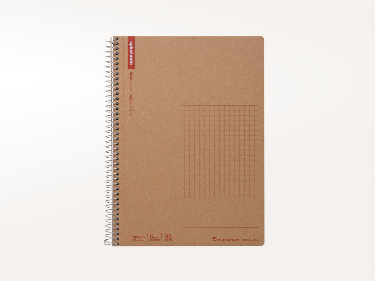 Maruman Spiral Notebook Basic B5 -40 Sheets