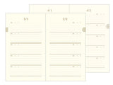 Midori 5 Years Diary Embroidered