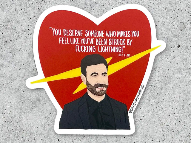 Roy Kent Lightning Sticker