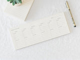 Weekly Keyboard Planner Deskpad