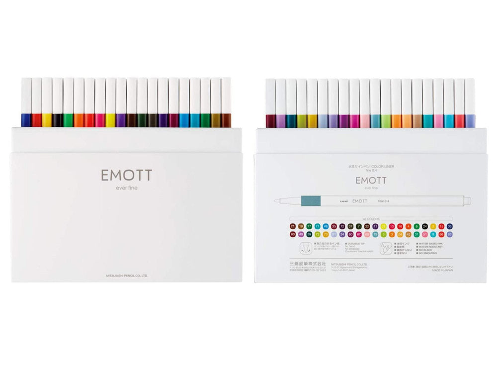 Emott Ever Fine Color Liners Single Open Stock
