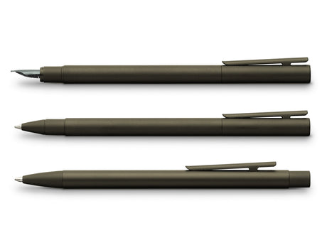 Faber Castell NEO SLIM OLIVE GREEN ALUMINUM Collection