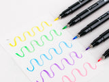 Fudenosuke Pastel Calligraphy Brush Pens 6-Pack