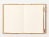 Midori MD Notebook A6 Goat Leather Cover