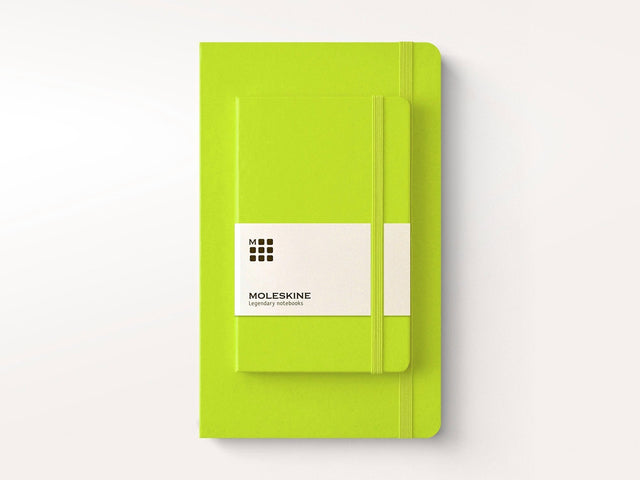 Moleskine Classic Hardcover Notebook - Lemon Green