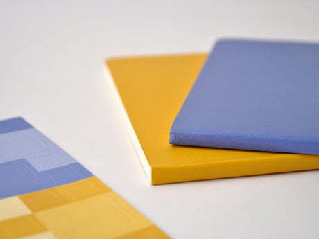 Moleskine Volant Journals Forget Me Not Blue / Amber Yellow