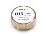 MT High Brightness Masking Tape - 15 mm Champagne Gold