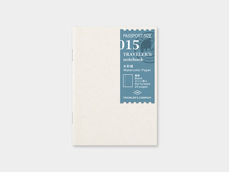 P15 Watercolor Paper Refill TRAVELER'S Notebook - Passport Size