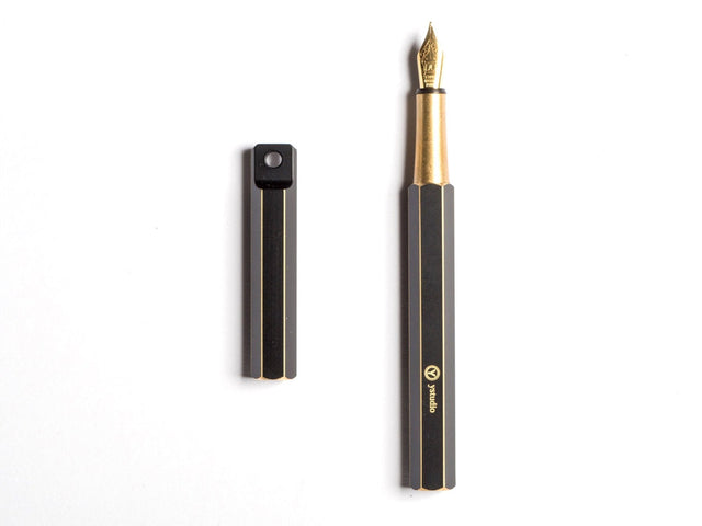 Ystudio Brassing Fountain Pen Portable