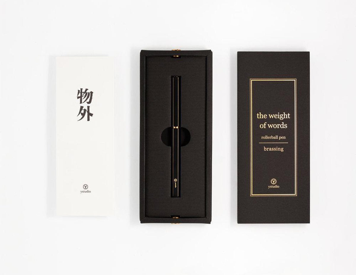 Ystudio Rollerball Pen Brassing
